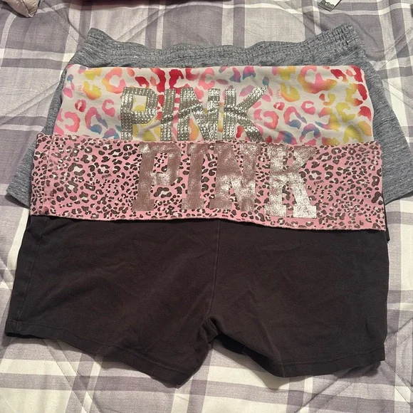 PINK Victoria's Secret Shorts (3) - Picture 1 of 9